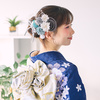 月下美人 白 モデル着用 2 サムネイル